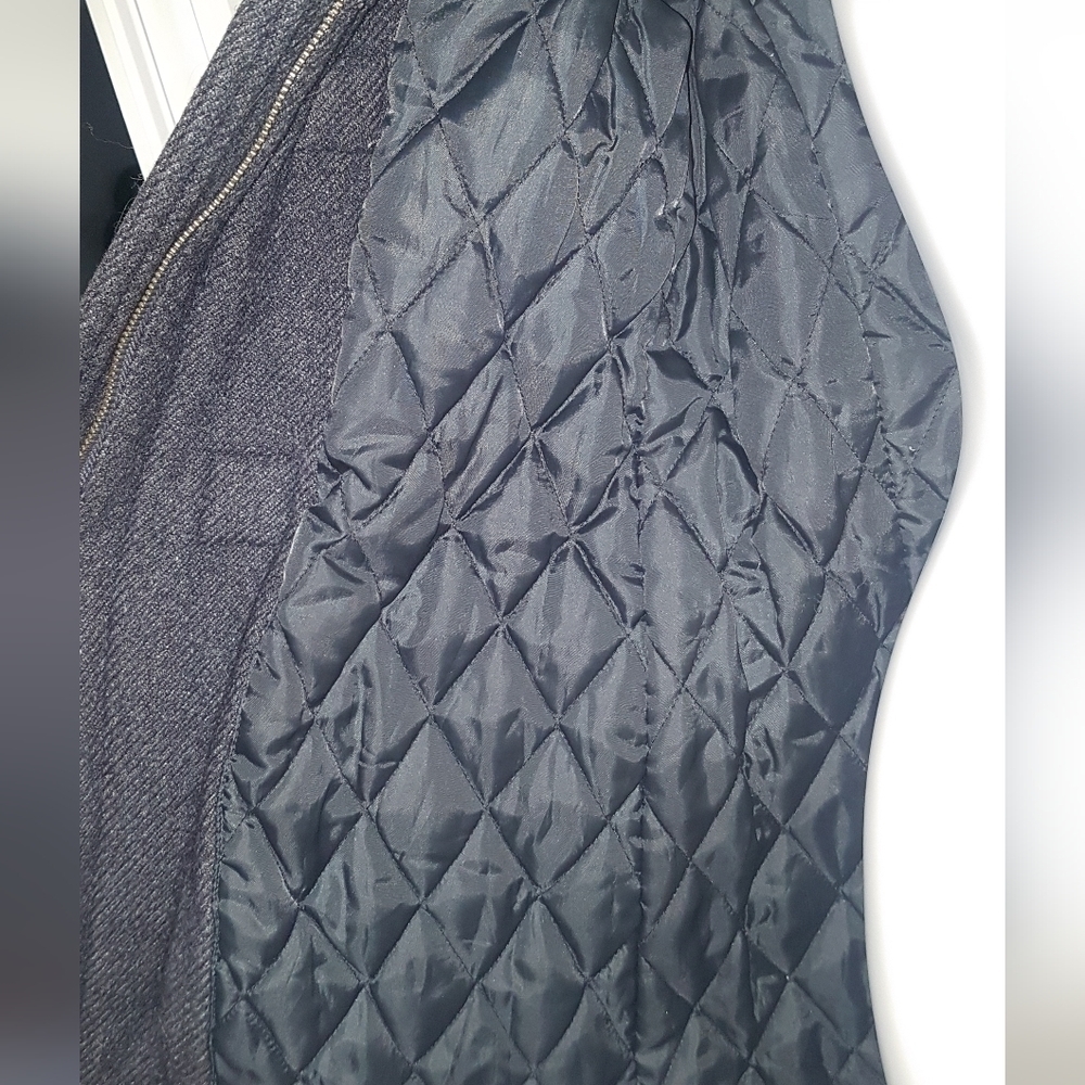 Joe Fresh Toggle Peacoat -NWOT- Grey -Gloverall SzXs 🍁🍂​​​​​ - Picture 5 of 16